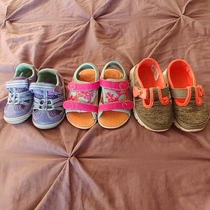 Lot of girls shoes